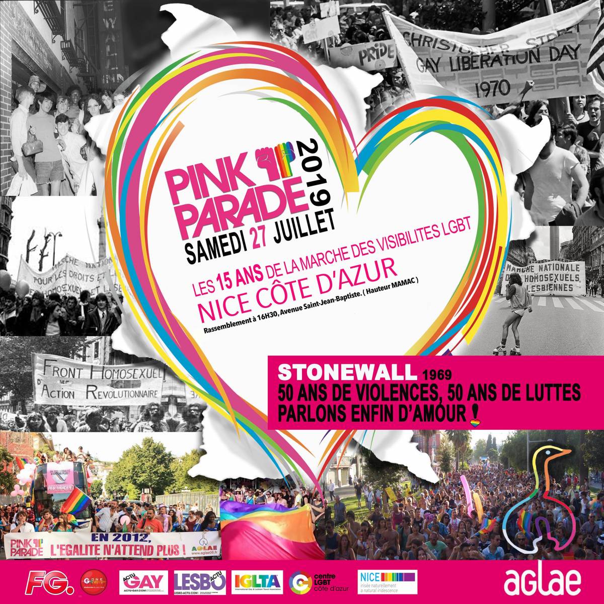 Pink Parade 2019 «Parlons enfin d'amour»