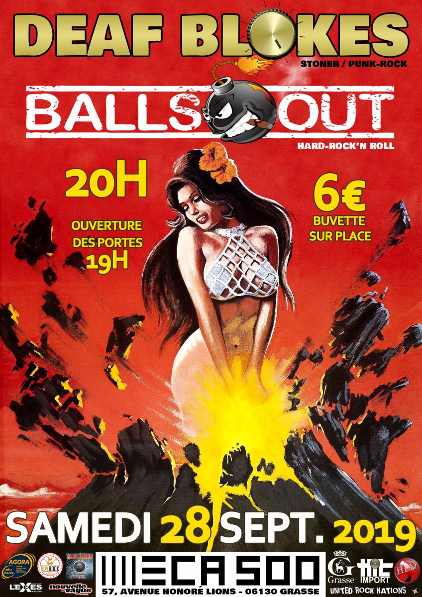 Deaf Blokes & Balls Out en concert à Grasse
