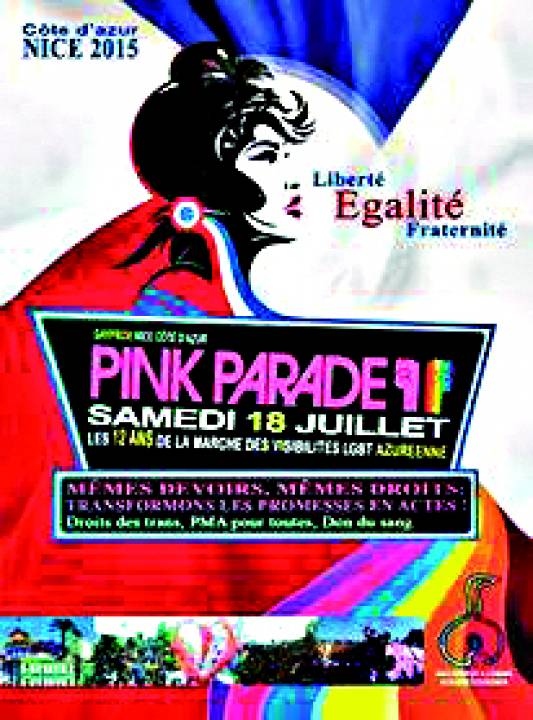 PINK PARADE : SAMEDI 18 JUILLET