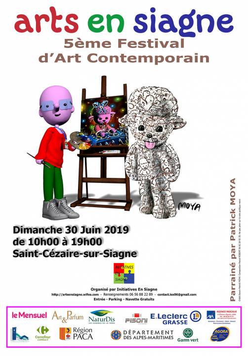 Festival Arts en Siagne 2019 : Le Cas Moya