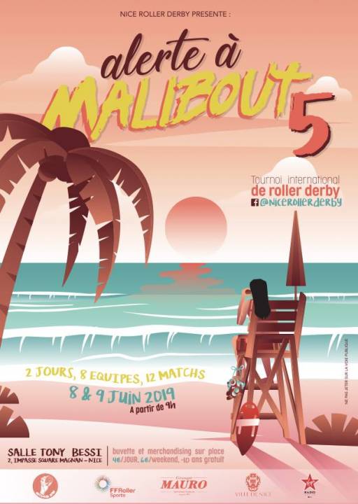 Roller-Derby : Alerte à Malibout ! Le 5ème tournois !
