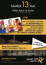 Enfants, Star & Match Gala à l'Hôtel Aston