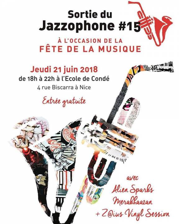 Lancement du Jazzophone N°15 à la fête de la musique !