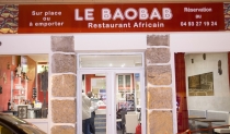 Le Baobab. Restaurant africain. Nice