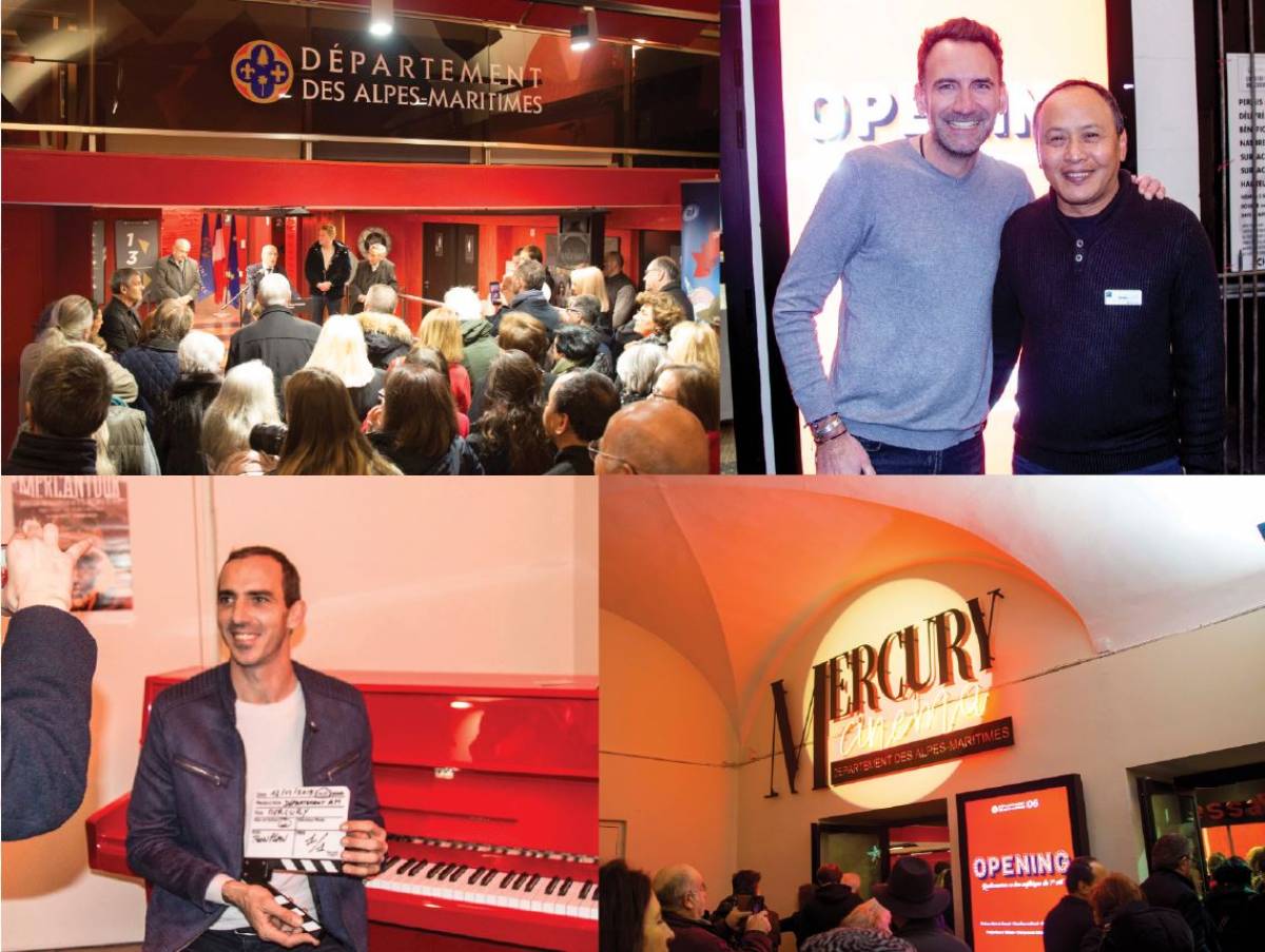 Nouveau portail Cinéma sur département06.fr et inauguration du Mercury rénové !