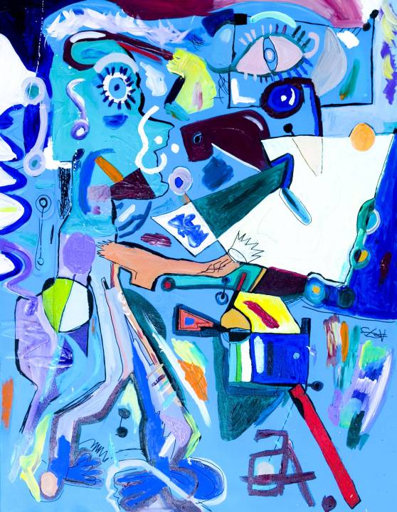 Exposition. Sheikha Awad : Interactions, Ode To J