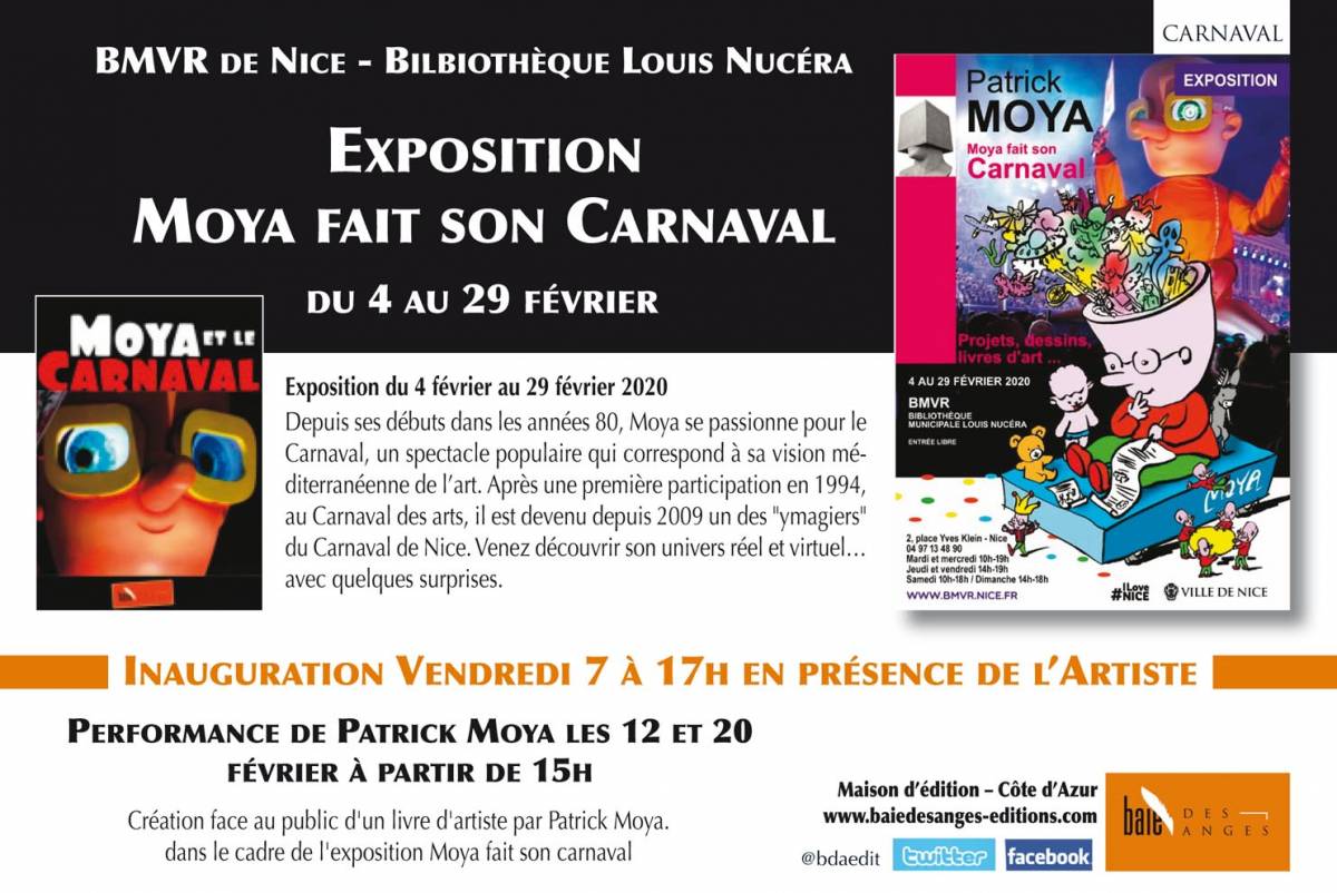 Exposition : Moya fait son Carnaval