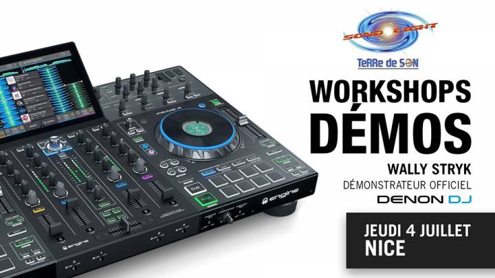 Dj Wally Stryk en showcase à Sono light Terre de Son le 4 Juillet